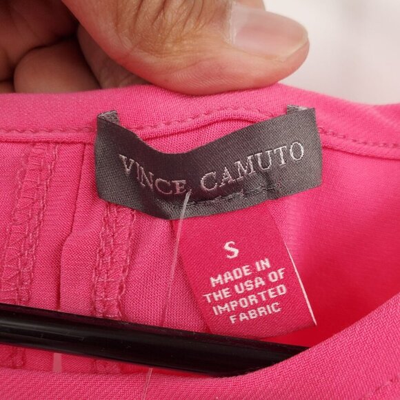 Vince Camuto Crew Neck Sleeveless Keyhole Back Knit Tank Top Women Size S NWT - Picture 5 of 11